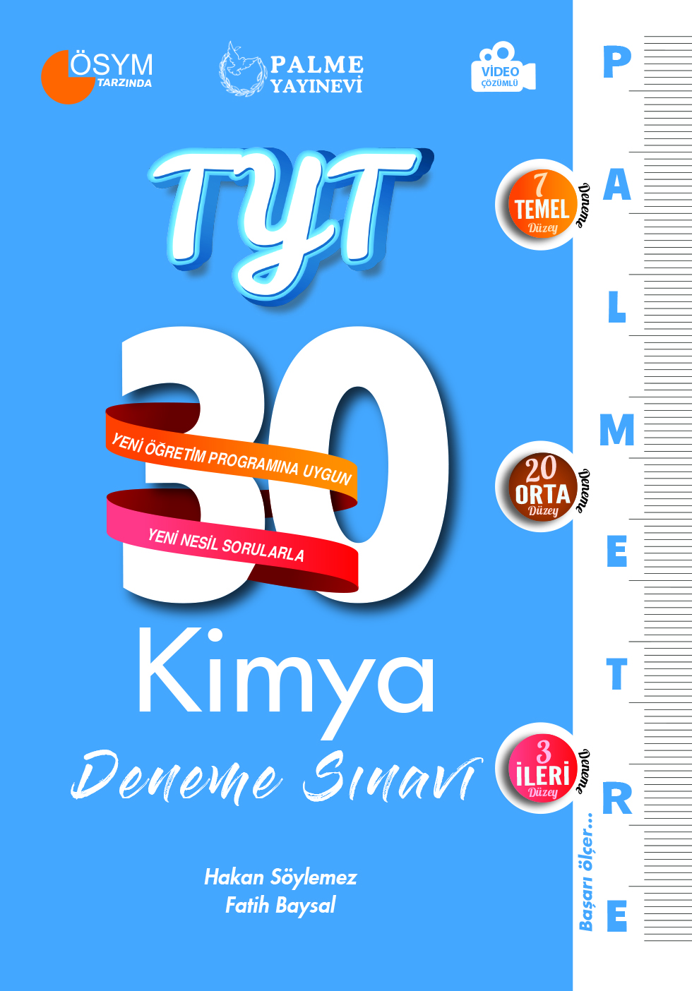TYT Palmetre Kimya 30 Deneme Sınavı kapak görseli